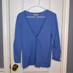 loft womens‎ cardigan sweater Size Small Color Blue